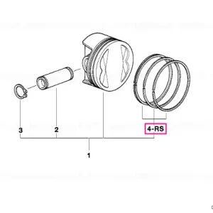 Reducere de preț Kit reparatie inele D=101 - BMW Motorrad