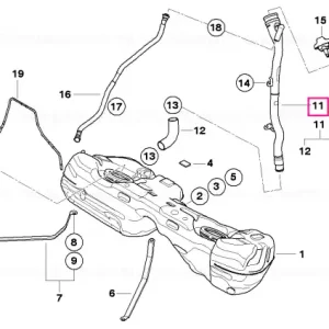 Conduct umplere plastic - BMW Preț mic