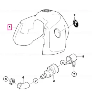 Rezervor 30L amorsabil - BMW Motorrad Ofertă specială