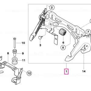 Suport rezervor față - BMW Motorrad Nu rata