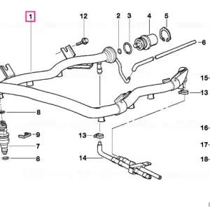 Conductă injectare - BMW Chilipir