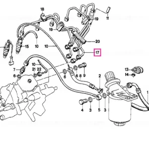 Conductă injectare ZYL.4-6 - BMW Cumpără acum