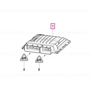 Preț redus Exch. control unit DME programmed MS5150 - BMW - Mini