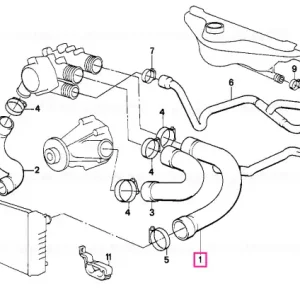 Reducere Furtun apa - BMW