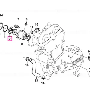 Cel mai vândut Termostat - BMW Motorrad