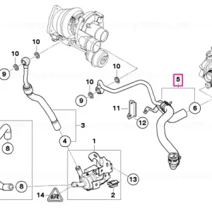Furtun retur - BMW - Mini Disponibil imediat