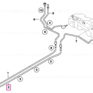 Noutate Conduct retur combustibil față - BMW - Mini