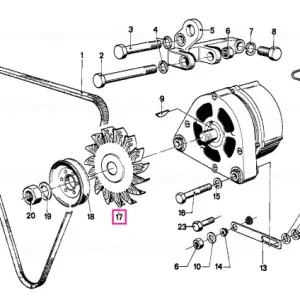 Roata ventilator - BMW Comandă acum