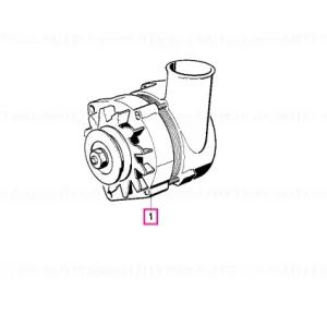 Alternator schimb 105A - BMW Retur ușor