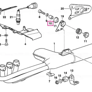 Tub distanțier 13,5MM - BMW Motorrad Cumpără online
