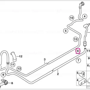 Suport țeavă combustibil 3XD8 - BMW - Mini Preț mic