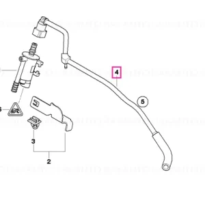 Linie aerisire rezervor combustibil - BMW - Mini Popular