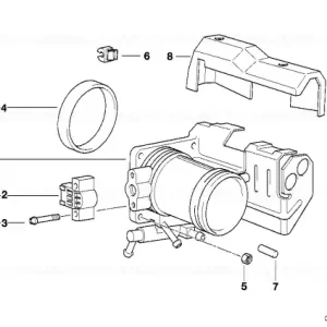 Corp clapeta D=55MM - BMW Chilipir