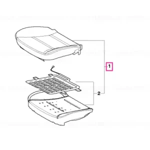 Tapiterie scaun piele GRAU - BMW Discount