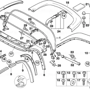 Șină frontală - BMW Discount