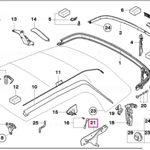 Reducere extra Placă dreapta - BMW - Mini