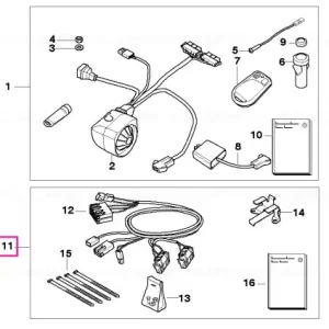 Sistem anti-furt piese montare DWA 5.1 - BMW Motorrad Premium