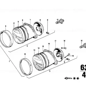 Reducere Far H4 HELLA - BMW