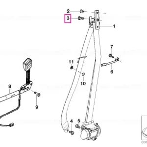 Șurub cap socket cu umăr - BMW Vezi acum