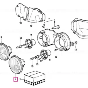 Reducere specială Insert reflector far apropiat - BMW