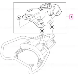 Set suport bagaje mic - BMW Motorrad Premium