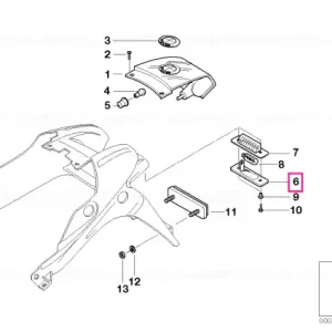 Cel mai vândut Lampă plăcuță înmatriculare - BMW Motorrad