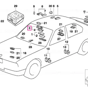 Chilipir Lampă interior și citit - BMW