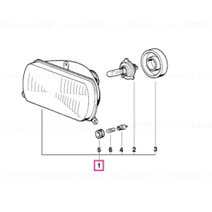 Insertie far - BMW Motorrad Preț redus