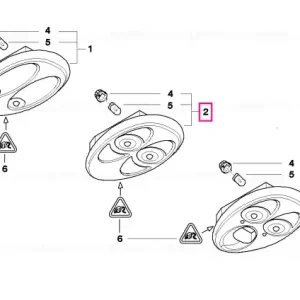 Reducere extra Lampă lectură interior față - BMW - Mini