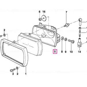 Premium Carcasa proiector - BMW Motorrad