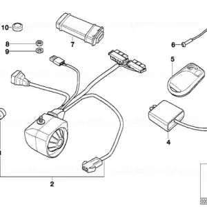 Unitate de baza alarma antifurt - BMW Motorrad Reducere