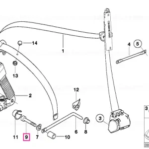 Surub cilindric M10X60 ISA ISA M10X60 - BMW Ofertă specială