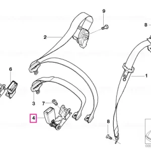 Centura inferioara spate stanga - BMW Livrare rapidă
