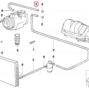 Vezi acum Conduct aspirare evaporator-compresor - BMW