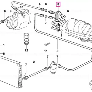 Reducere specială Tub dublu R12/R134A - BMW