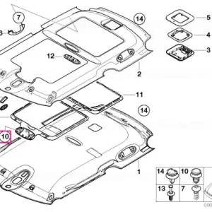 Disponibil imediat Clemă - BMW - Mini