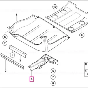 Ofertă Deflector vânt stânga - BMW - Mini