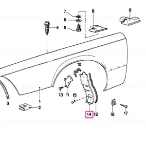 Capac frontal dreapta - BMW Comandă acum