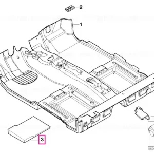Lichidare de stoc Insertie umplere dreapta - BMW - Mini