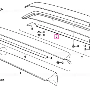 Banda adeziva 1220MM - BMW Plată securizată