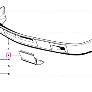 Capac stanga grund M5 - BMW Vezi acum