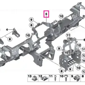 Calitate înaltă Tablou de bord sectiune inferioara - BMW - Mini