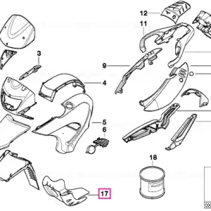 Protectie motor, aluminiu - BMW Motorrad Reducere extra