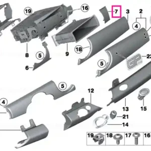 Acoperire dreapta - BMW - Mini Reducere specială