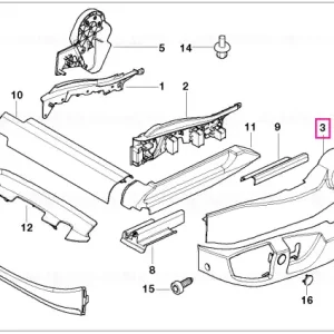 Reduceri Husă exterior stânga TRÜFFELBRAUN - BMW