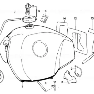 Plăcuță, D=82MM - BMW Motorrad Livrare gratuită