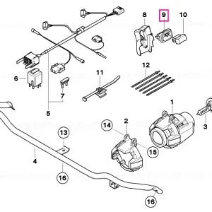 Preț mic Secțiune superioară carcasă stânga - BMW Motorrad