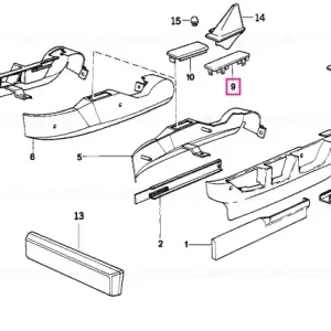 Capac înveliș PERGAM.23X42 - BMW Mai ieftin