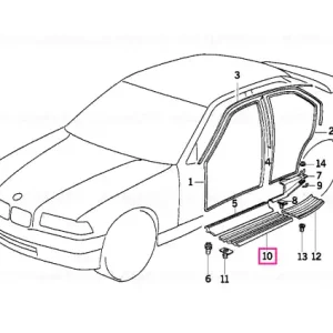 Capac intrare față - BMW Premium