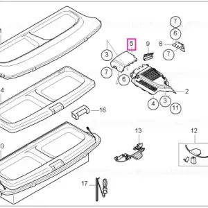 Bestseller Capac ghid curea GRAU - BMW